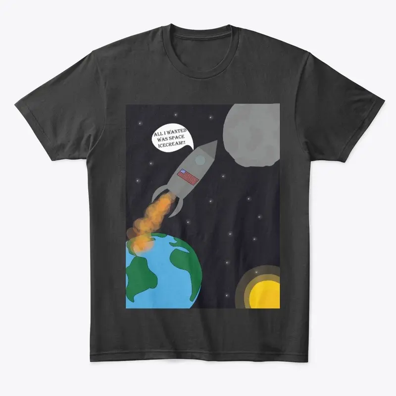 Space Ice Cream T-Shirt